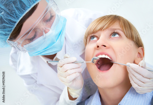 Photo: visit to the dentist visit to the dentist