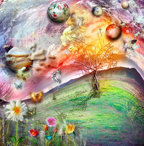 Illustration: Magic land Magic land