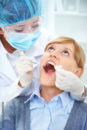 Photo: visit to the dentist visit to the dentist
