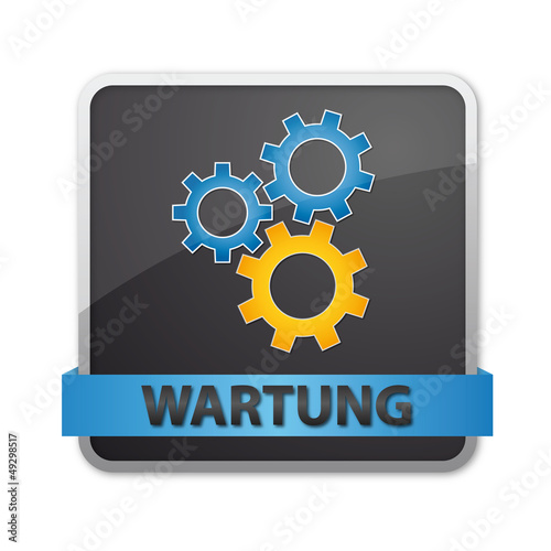 Illustration: Button - Wartung Button - Wartung