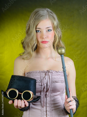 Photo: Steampunk Female. Steampunk Female.