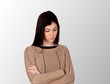 Photo: Worried teenager Worried teenager