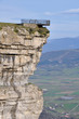 Mirador en el salto del Nervión,  norte de España
