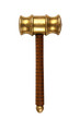 gavel white background