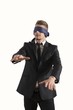 Blind businessman