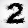 Grunge letter - alphabet symbol design