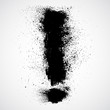 Grunge letter - alphabet symbol design