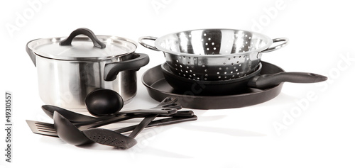 Photo: kitchen tools isolated on white kitchen tools isolated on white