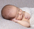 Photo: sleeping baby closeup sleeping baby closeup