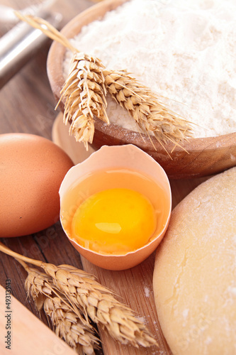 Photo: baking ingredients baking ingredients
