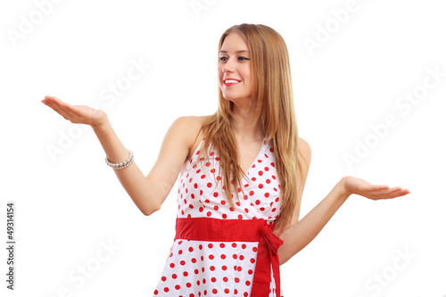 Photo: Woman in red dress Woman in red dress
