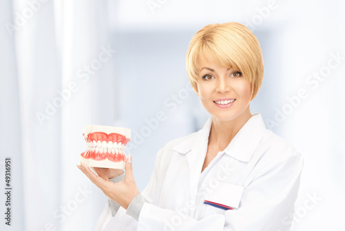 Photo: doctor with jaws doctor with jaws