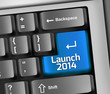 Keyboard Illustration "Launch 2014"