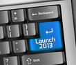 Keyboard Illustration "Launch 2013"