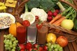 Bio-Fruchtsäfte mit Obst und Gemüse