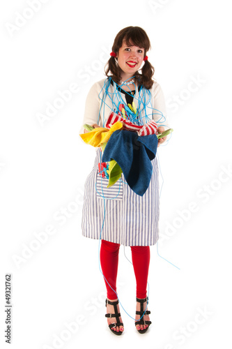 Photo: Happy housewife Happy housewife