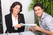 Agent and client