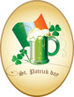 Irish green beer