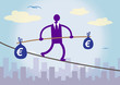 Financial Balancing Euro