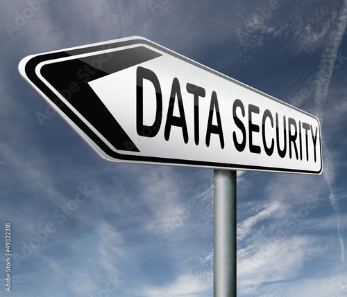 Illustration: data security data security