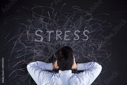 Photo: Stress concept Stress concept