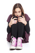 Photo: Girl afraid Girl afraid