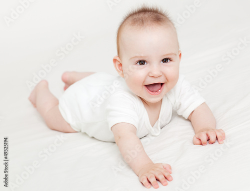 Photo: Cute baby smiling Cute baby smiling