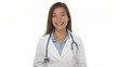 Medical doctor shrugging in doubt thinking