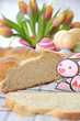 Briochestriezel zu Ostern
