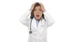 Video: Medical doctor shocked and surprised negative Medical doctor shocked and surprised negative