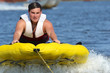 Teenage Tuber Getting Started on His Run