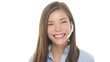 Headset telemarketing woman talking on helpline
