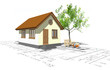 Illustration: house model house model