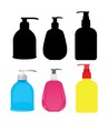 Liquid soap CONTAINERS