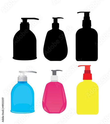 Vector: Liquid soap CONTAINERS Liquid soap CONTAINERS