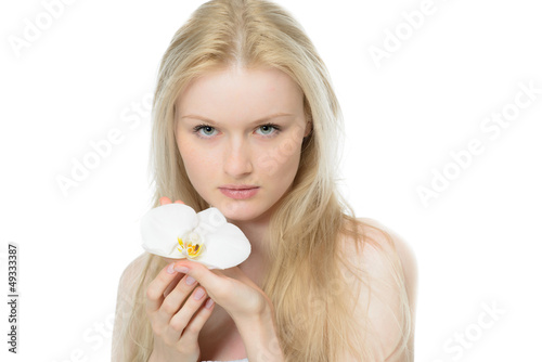 Photo: attraktive blonde junge frau attraktive blonde junge frau
