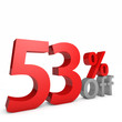 53 Percent off 