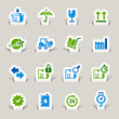 Paper Cut - Logistic and Shipping icons