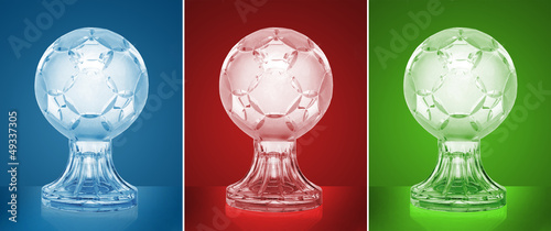 Photo: Football trophy Football trophy