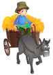 A man with a horse