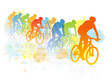 Vector: Bike race Bike race