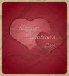 Valentine's Day card.Vector illustration