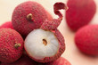 Fresh lychees.