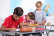 Children at school