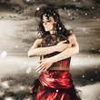 Fashion. Winter Freedom From A Snow Capped Romance