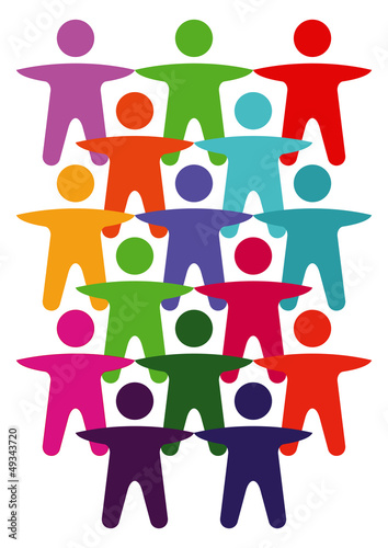 Vector: menschliche Symbole menschliche Symbole