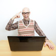 Nerd hat eine Idee