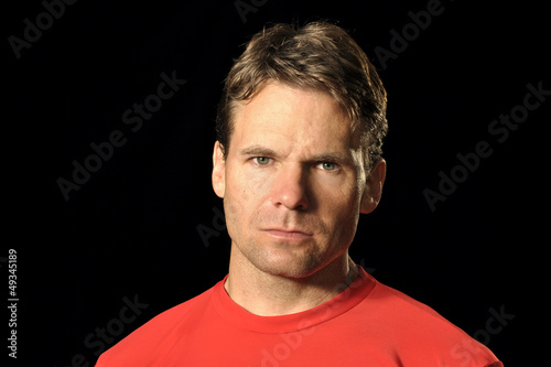 Photo: Intense athlete Intense athlete