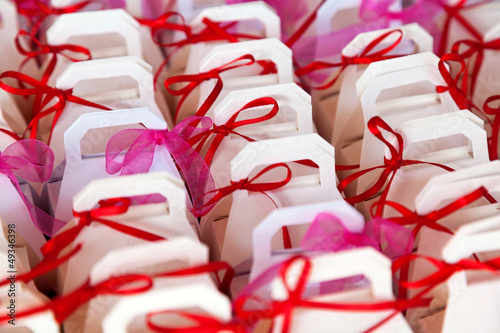 Photo: Colorful baptism favors Colorful baptism favors
