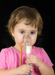 baby in medical mask